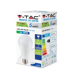 Lampi Iluminare, Bec LED - CIP SAMSUNG 15W E27 A65 Plastic Alb natural -2, dioda.ro