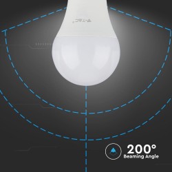 Lampi Iluminare, Bec LED cu CIP SAMSUNG 9W E27 A58 Plastic 4000K -8, dioda.ro
