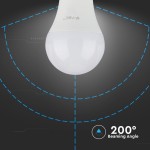 Lampi Iluminare, Bec LED - CIP SAMSUNG 6.5W E27 A++ A60 Plastic 4000K -1, dioda.ro