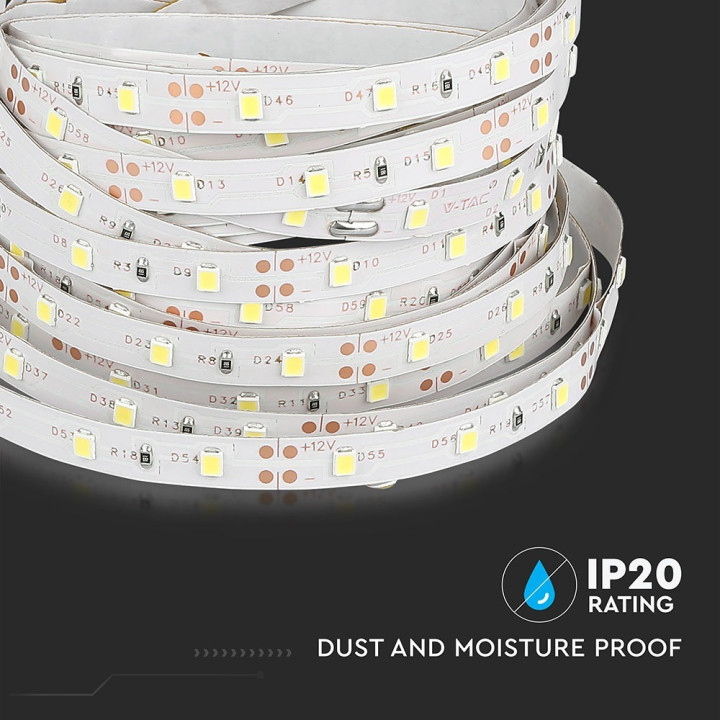 Lampi Iluminare, Bandă LED SMD3528 - 60LED, Alb rece IP20 -9, dioda.ro