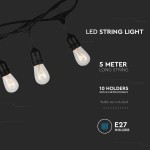 Lampi Iluminare, Ghirlandă LED cu conectare WP la priză Europeana 5 Metri 10 Becuri -1, dioda.ro