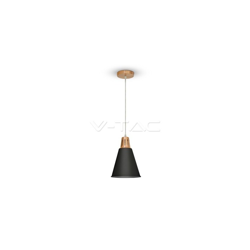 Lampi Iluminare, Pendul modern, cupru roșu deschis, finisaj negru, Ф220 -1, dioda.ro