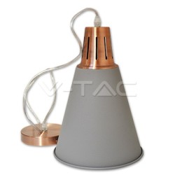 Lampi Iluminare, Pendul modern, cupru roșu deschis, finisaj gri, Ф220 -3, dioda.ro