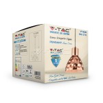 Lampi Iluminare, Pendul auriu, Ф150 -1, dioda.ro