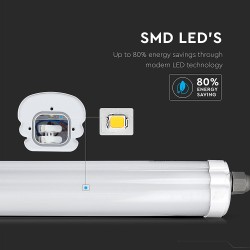 Lampă LED IP65 G-SERIES 1500mm 38W Alb rece