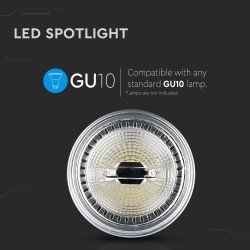 Lampi Iluminare, Spot LED - AR111 12W GU10 Beam 40 Sharp Cip, Alb natural -3, dioda.ro