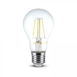 Bec LED - 4W Filament Patent E27 A60, Alb cald Dimabil