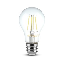 Bec LED - 8W Filament Patent E27 A67, Alb cald