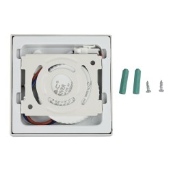 Lampi Iluminare, 6W Panou LED, Montaj la suprafață, Premium, Pătrat Alb natural -2, dioda.ro