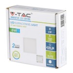 6W Panou LED, Montaj la suprafață, Premium, Pătrat Alb natural Lampi Iluminare, 6W Panou LED, Montaj la suprafață, Premium, Pătrat Alb natural -1, dioda.ro