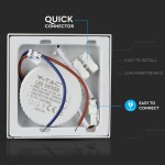 6W Panou LED, Montaj la suprafață, Premium, Pătrat Alb natural Lampi Iluminare, 6W Panou LED, Montaj la suprafață, Premium, Pătrat Alb natural -1, dioda.ro