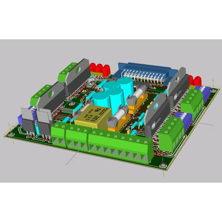4 Axis Bipolar Microstep Driver CNC4X35A