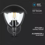 Corp iluminat grădină, Soclu E27 IP44 Sus Lampi Iluminare, Corp iluminat grădină, Soclu E27 IP44 Sus -1, dioda.ro