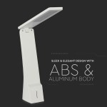 Lampi Iluminare, 4W Lămpa de birou Alb & Argint -1, dioda.ro