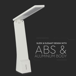 Lampi Iluminare, 4W Lămpa de birou Alb & Argint -5, dioda.ro