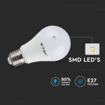 Lampi Iluminare, Bec LED - 6W E27 A60 RGB Cu control de la distanță Alb cald -1, dioda.ro