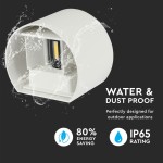 Lampi Iluminare, 6W Aplică LED Corp Alb Rotund IP65 Alb cald -1, dioda.ro