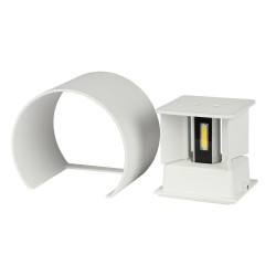 Lampi Iluminare, 6W Aplică LED Corp Alb Rotund IP65 Alb cald -9, dioda.ro