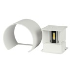 Lampi Iluminare, 6W Aplică LED Corp Alb Rotund IP65 Alb cald -1, dioda.ro