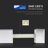 Lampi Iluminare, Lampă LED 20W cu CIP SAMSUNG 60cm 120LM/WATT 4000K -8, dioda.ro