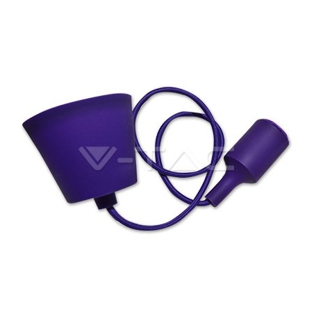 Lampi Iluminare, Pendul, soclu E27 - Violet -1, dioda.ro