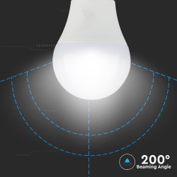 Lampi Iluminare, Bec LED 11W E27 A60 RA80 Senzor Microunde 4000K -9, dioda.ro