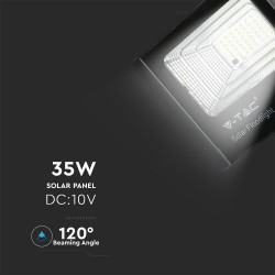 Proiectoare LED, Panou Solar 35W cu Proiector LED 4000 -4, dioda.ro