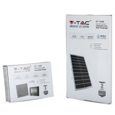 Proiectoare LED, Panou Solar 35W cu Proiector LED 4000 -12, dioda.ro