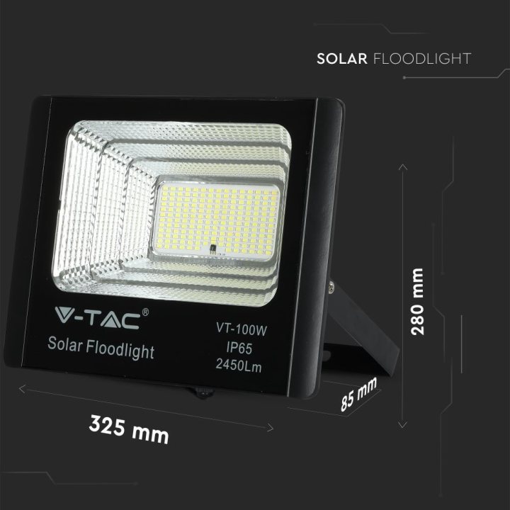 Proiectoare LED, Panou Solar 35W cu Proiector LED 4000 -14, dioda.ro