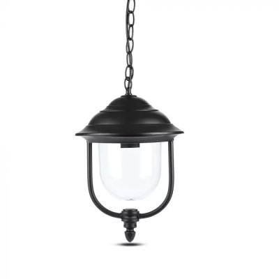 Lampi Iluminare, Lampă de grădină de tavan corp Negru 1 x E27 -2, dioda.ro
