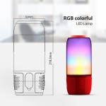2*3W LED Lampă de masă cu Boxă USB & TF Slot de Card Slot Roșu Lampi Iluminare, 2*3W LED Lampă de masă cu Boxă USB & TF Slot de Card Slot Roșu -1, dioda.ro