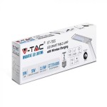 Lampi Iluminare, 5W Lampă LED de Birou 3 în 1 Încărcător Wireless Pătrată Corp Alb -1, dioda.ro