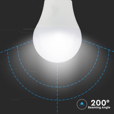 Lampi Iluminare, Bec LED - 9W 3 Step Dimming A60 Е27 Plastic, Alb rece -8, dioda.ro