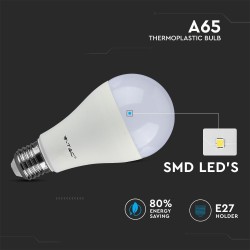 Lampi Iluminare, Bec LED - 15W A65 Е27 200'D Termoplastic, Alb cald -3, dioda.ro