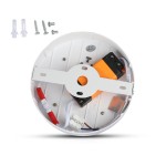 Lampi Iluminare, 18W+3W - Panou LED - Rotund, Alb natural EMC+CR80 -1, dioda.ro