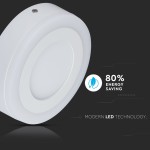 Lampi Iluminare, 18W+3W - Panou LED - Rotund, Alb natural EMC+CR80 -1, dioda.ro