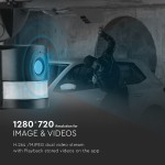 Proiectoare LED, 18W Proiector LED cu Senzor WiFi și cameră, Alb rece -2, dioda.ro