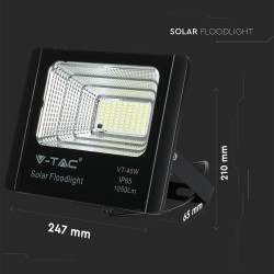 Proiectoare LED, Panou Solar 16W cu Proiector LED 4000K -13, dioda.ro