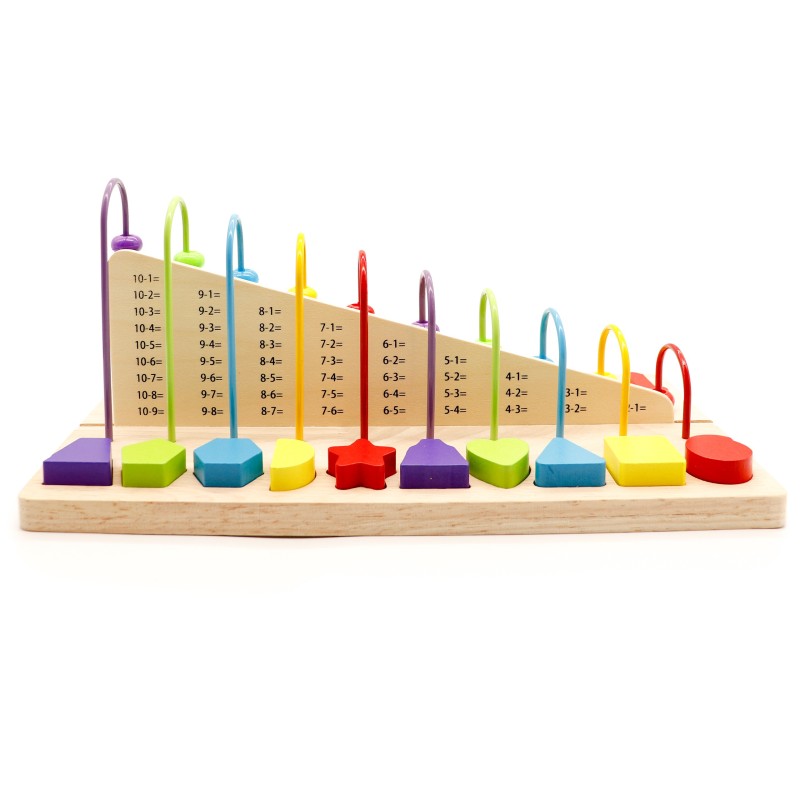Abac de jucărie educațională, blocuri numerice ECOTOYS