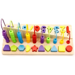 Jucarii, Abac de jucărie educațională, blocuri numerice ECOTOYS -4, dioda.ro