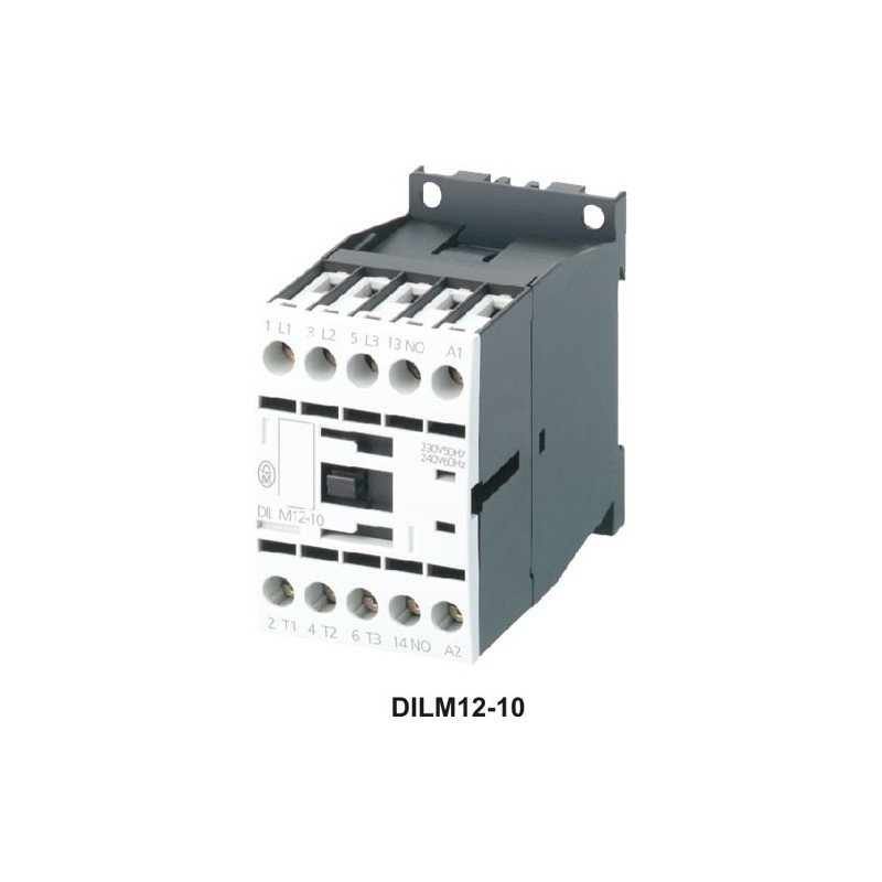 Contactor:tripolar Contacte auxiliare:NC Iînc max:7A 24VDC DILM7-01-24VDC