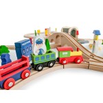 Baterie pentru tren funicular din lemn Ecotoys 69el Jucarii, Baterie pentru tren funicular din lemn Ecotoys 69el -1, dioda.ro