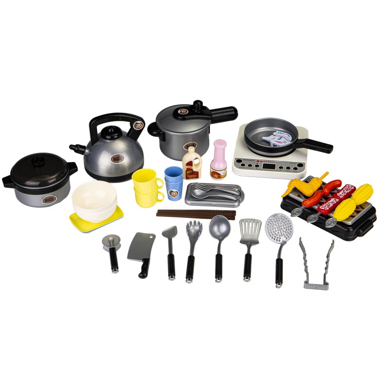 Jucarii, Set de gatit pentru gratar 40 buc. sunet led -1, dioda.ro