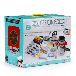 Jucarii, Set de gatit pentru gratar 40 buc. sunet led -2, dioda.ro