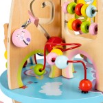 Jucarii, Rachetă educativă din lemn ECOTOYS 8in1 -1, dioda.ro