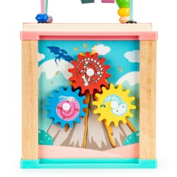 Jucarii, Cub educativ din lemn, sortator Ecotoys mula -3, dioda.ro