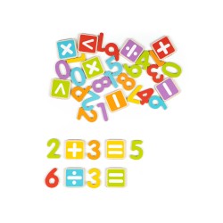 Jucarii, Litere magnetice, cifre, set de magnet ECOTOYS -3, dioda.ro