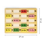 Jucarii, Blocuri matematice cu tablă educativă pentru domino -1, dioda.ro