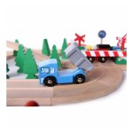 Linie de tren din lemn 75 buc EcoToys - macheta Jucării, Linie de tren din lemn 75 buc EcoToys - macheta -1, dioda.ro