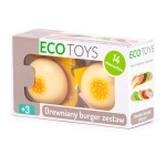 Jucarii, Jucarie Hamburger din lemn -1, dioda.ro